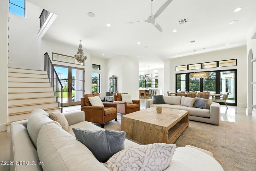 Furnished interior view inside a new home in , Ponte Vedra Beach (Image 16).