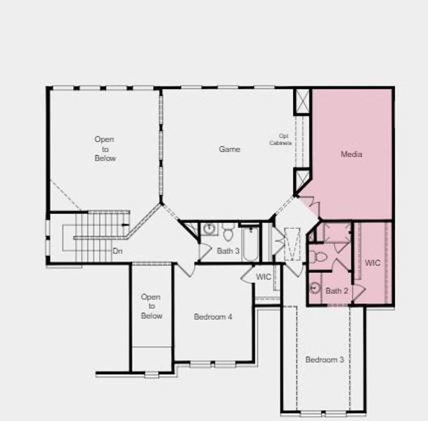 Structural options added include; Extended primary suite and walk-in closet, drop-in tub and mud set shower in primary bath, 5th bedroom and 4th bath, study, media room, and mud set shower in 4th bath.