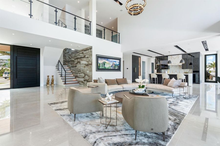 Furnished interior view inside a new home in , Deerfield Beach (Image 33).