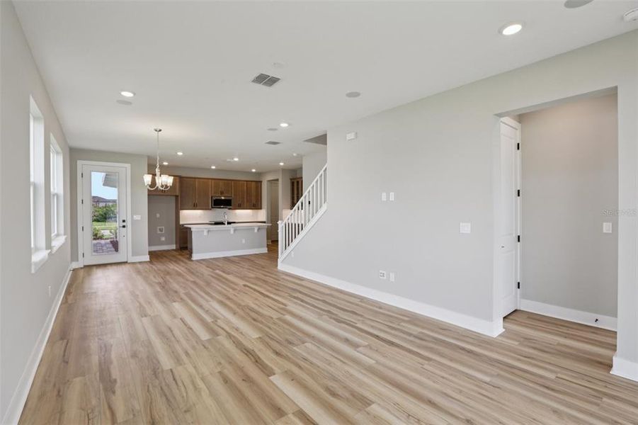 Spacious, unfurnished interior of a new home in Lagoon Residences at Epperson, Wesley Chapel (Image 47).