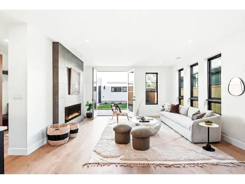 Furnished interior view inside a new home in , Denver (Image 8). Furnished interior view inside a new home in , Denver (Image 8).