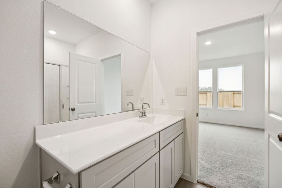 Furnished interior view inside a new home in Montgomery Bend, Montgomery (Image 7).