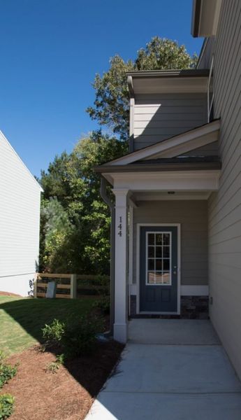Representative exterior details of a home built from the Crofton by Piedmont Residential in Hampton Ridge, Jefferson (Image 3).