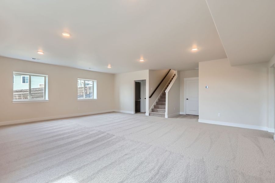 Plan V430 Recreation Room Representative Photo Plan V430 Recreation Room Representative Photo