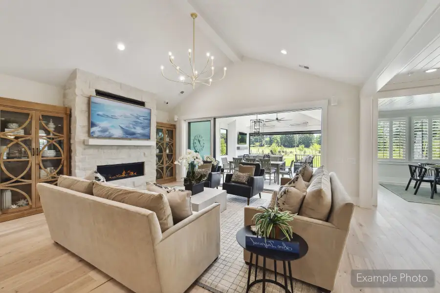 Furnished interior view inside a new home in Weddington Grove, Weddington (Image 18).