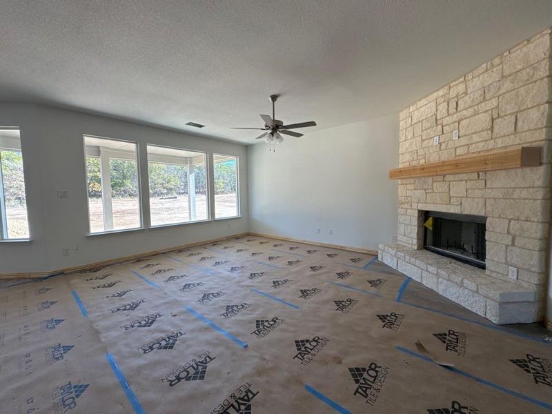 In-progress construction of a new home in Oak Grove Addition, Springtown, TX (Image 10). In-progress construction of a new home in Oak Grove Addition, Springtown, TX (Image 10).