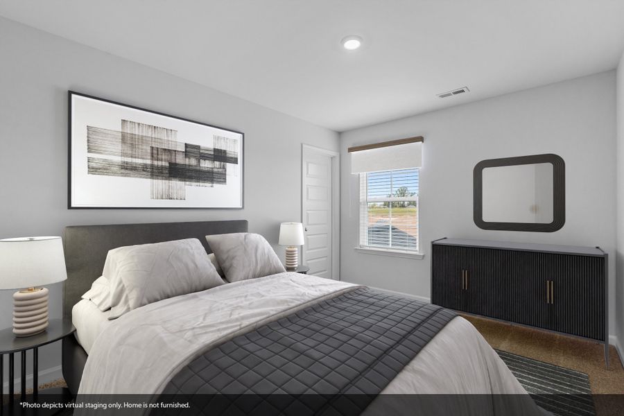 Furnished interior view inside a new home in Brooke Hill, Lewisville (Image 11).