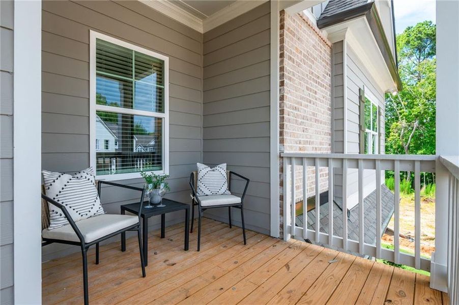 Exterior details and patio area of a home in , Flowery Branch (Image 34). Exterior details and patio area of a home in , Flowery Branch (Image 34).