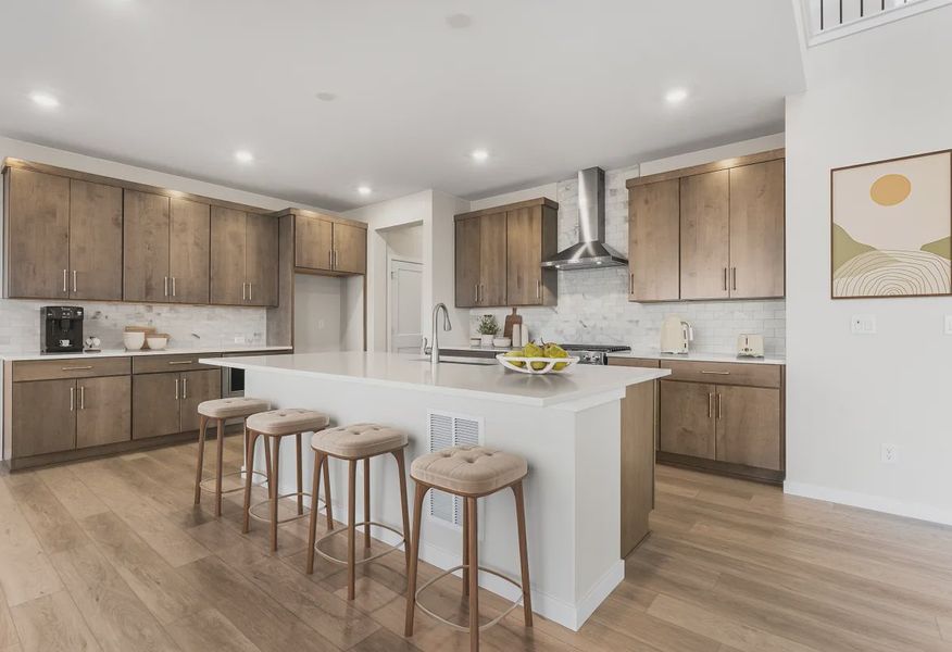 Homesite 142 Kitchen - Virtually Staged - 4 of 14