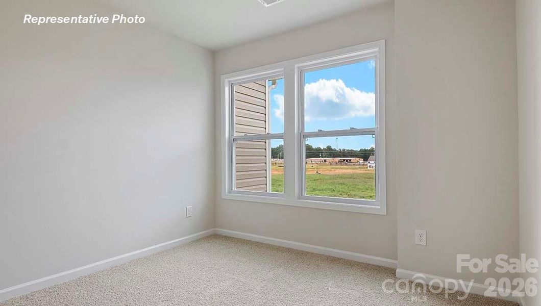 Spacious, unfurnished interior of a new home in Skybrook Corners, Huntersville (Image 17).