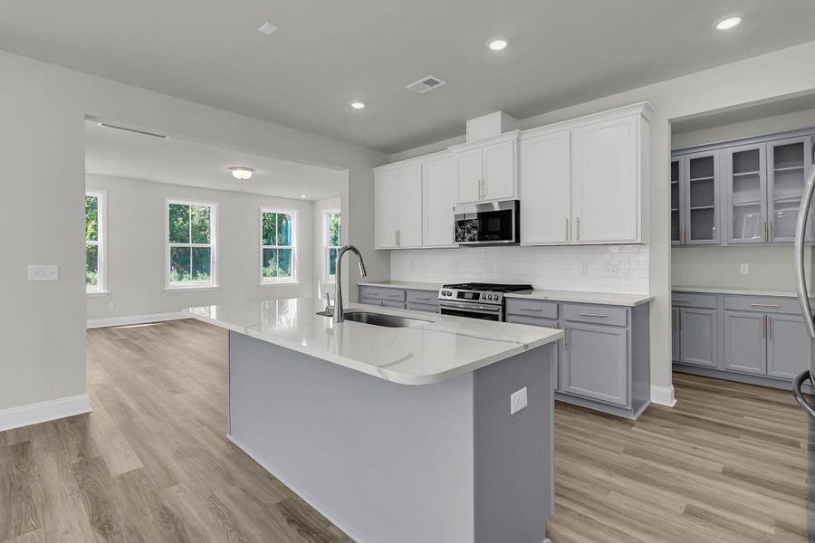 Furnished interior view inside a new home in Abbey Walk, Moncks Corner (Image 13). Furnished interior view inside a new home in Abbey Walk, Moncks Corner (Image 13).