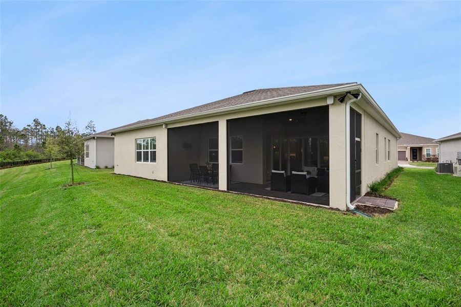 Exterior details and patio area of a home in Del Webb Sunbridge, St. Cloud (Image 4). Exterior details and patio area of a home in Del Webb Sunbridge, St. Cloud (Image 4).