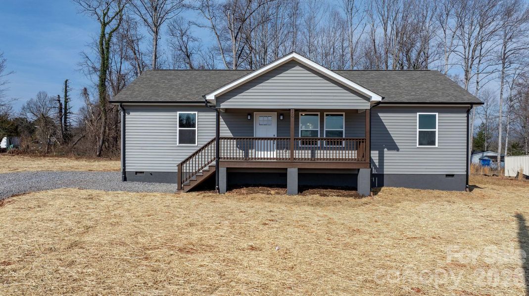 Exterior details and patio area of a home in , Morganton (Image 18).