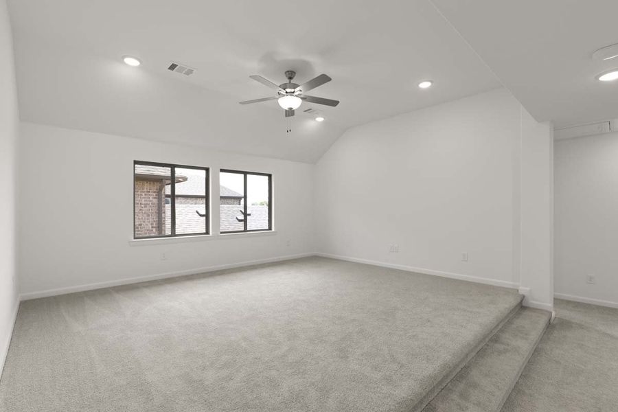 Representative unfurnished interior of a home built from the Archer by Pacesetter Homes in The Reserve at Spiritas Ranch, Little Elm (Image 30). Representative unfurnished interior of a home built from the Archer by Pacesetter Homes in The Reserve at Spiritas Ranch, Little Elm (Image 30).