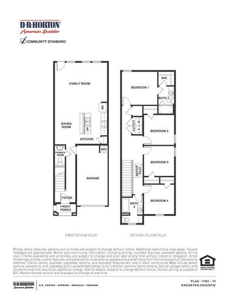 2D floor plan layout of this home in Cartwright Mays, Crandall, TX (Image 3). 2D floor plan layout of this home in Cartwright Mays, Crandall, TX (Image 3).