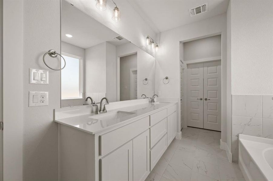 Furnished interior view inside a new home in Saddleback Estates, Boyd (Image 7). Furnished interior view inside a new home in Saddleback Estates, Boyd (Image 7).