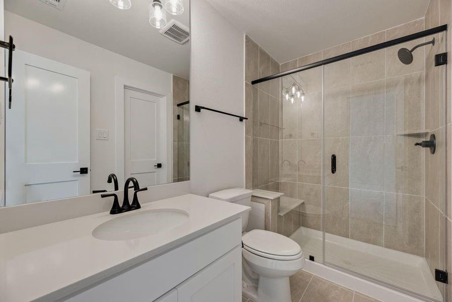 Furnished interior view inside a new home in Providence Cove, McKinney (Image 14).