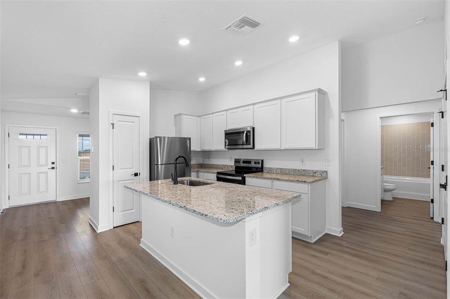 Furnished interior view inside a new home in Fulton Meadows, Lakeland (Image 5).