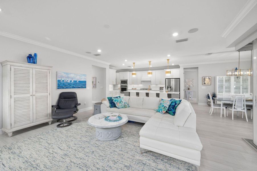 Furnished interior view inside a new home in , Port St. Lucie (Image 16). Furnished interior view inside a new home in , Port St. Lucie (Image 16).