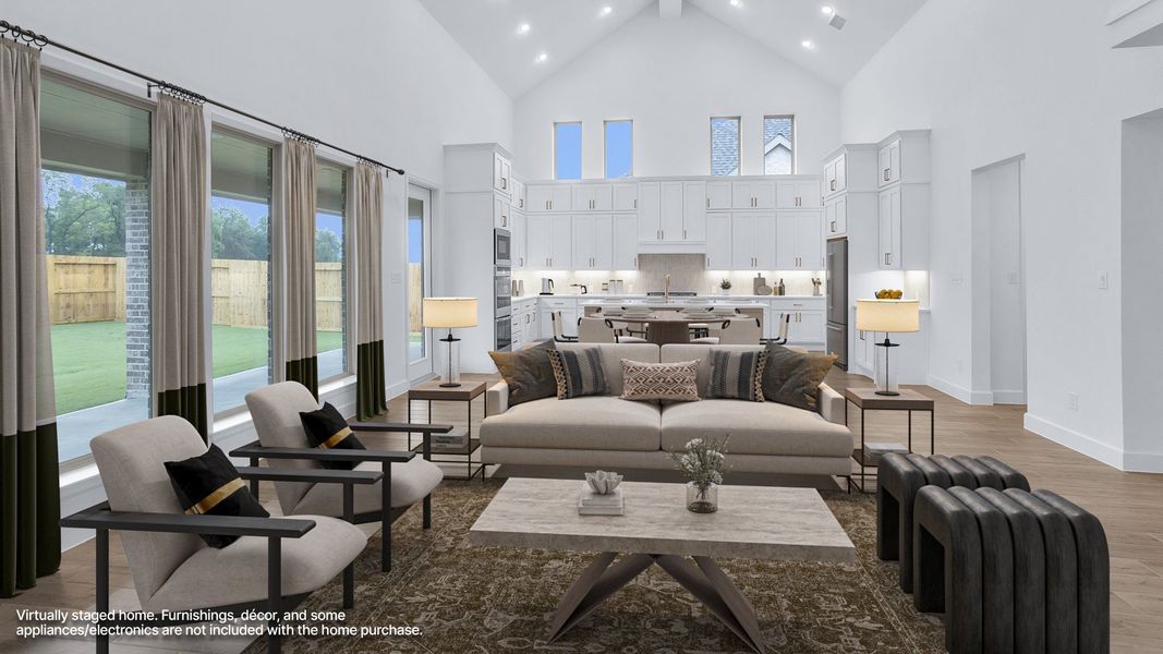 Furnished interior view inside a new home in Riceland, Mont Belvieu (Image 6).
