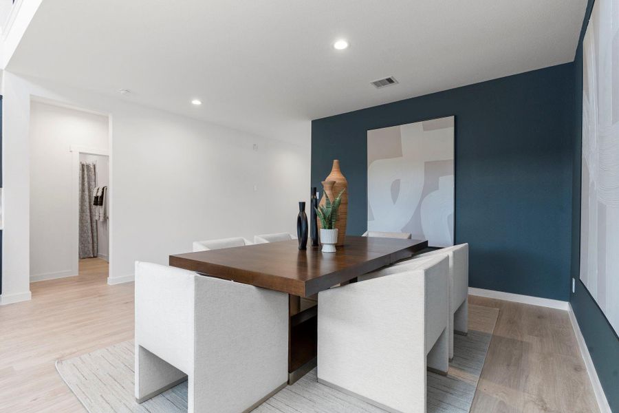 Furnished interior view inside a new home in Tamarron, Fulshear (Image 39).