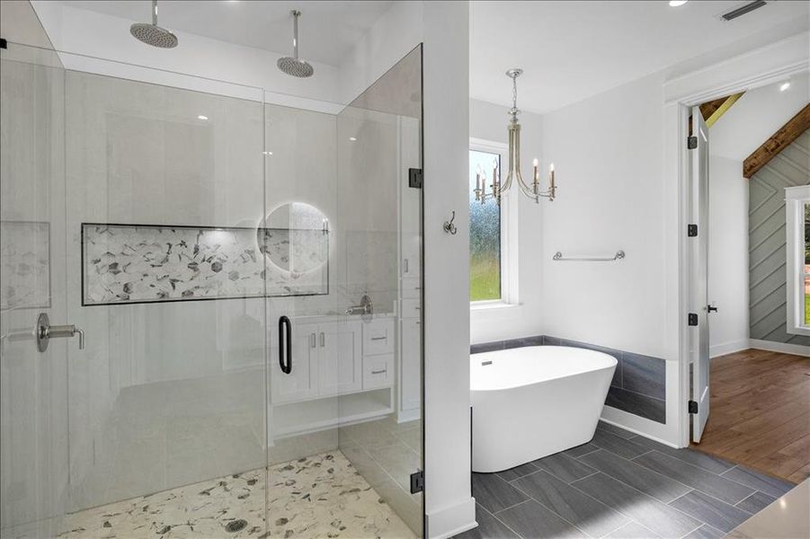 Furnished interior view inside a new home in , Jacksonville (Image 4). Furnished interior view inside a new home in , Jacksonville (Image 4).