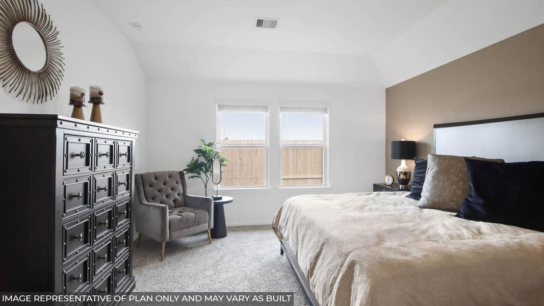 Furnished interior view inside a new home in , Crosby (Image 5).