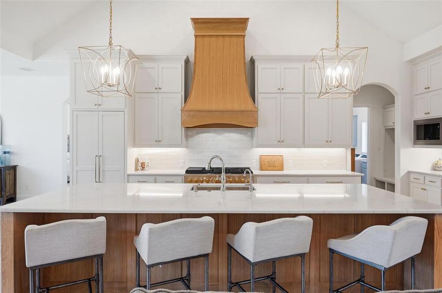 Furnished interior view inside a new home in , Weatherford (Image 18).