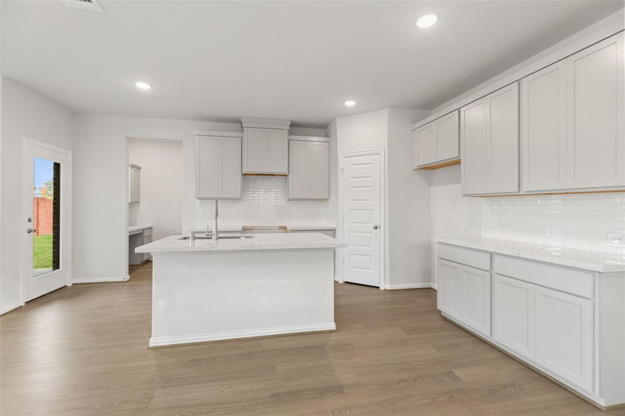 Furnished interior view inside a new home in Park at Eldridge, Sugar Land (Image 15). Furnished interior view inside a new home in Park at Eldridge, Sugar Land (Image 15).