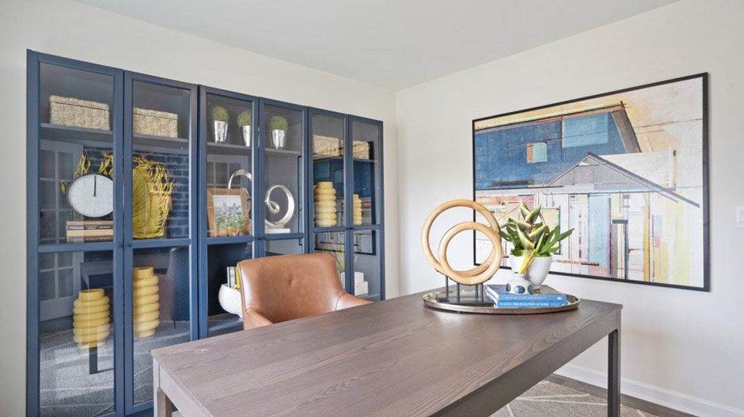 Furnished interior view inside a new home in Wilson's Ridge, Wilson's Mills (Image 9).