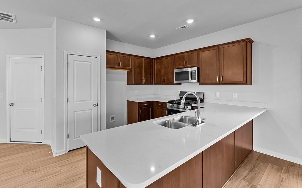 Furnished interior view inside a new home in Hanes Lake, Winston-Salem (Image 8).