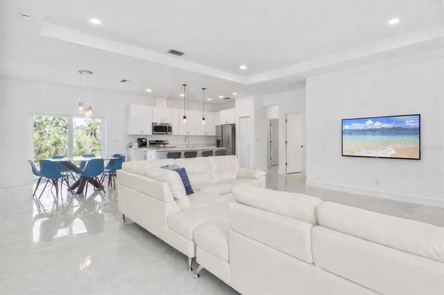 Furnished interior view inside a new home in , Port Charlotte (Image 8).