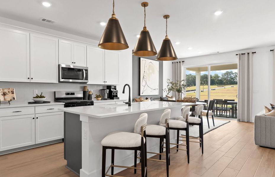 Representative furnished interior of a home built from the Vanderlyn by Pulte Homes in Amherst, McDonough (Image 14). Representative furnished interior of a home built from the Vanderlyn by Pulte Homes in Amherst, McDonough (Image 14).