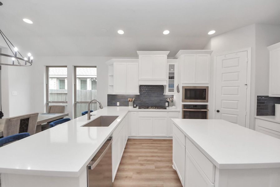 Furnished interior view inside a new home in , Humble (Image 9).