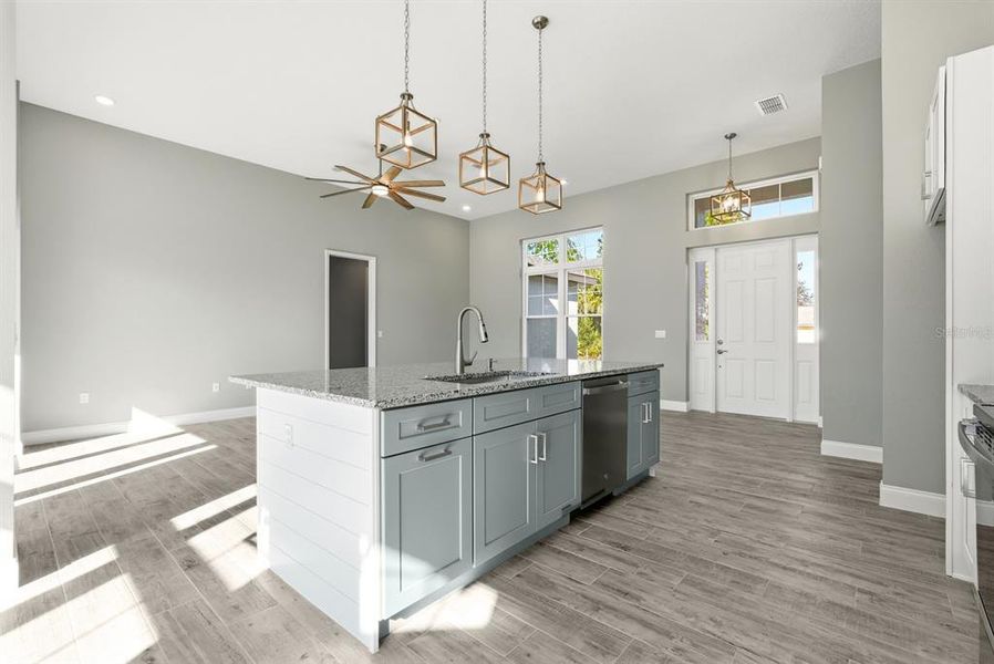 Furnished interior view inside a new home in , Palm Coast (Image 9).