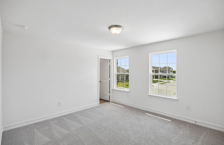 Spacious, unfurnished interior of a new home in Anna Town Square, Anna (Image 13). Spacious, unfurnished interior of a new home in Anna Town Square, Anna (Image 13).