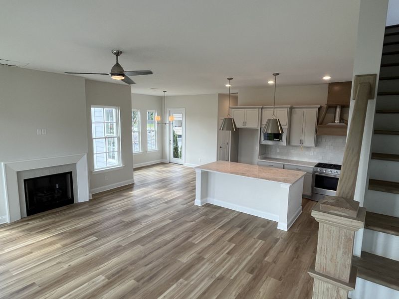Furnished interior view inside a new home in Heritage Walk, Chattanooga (Image 5).