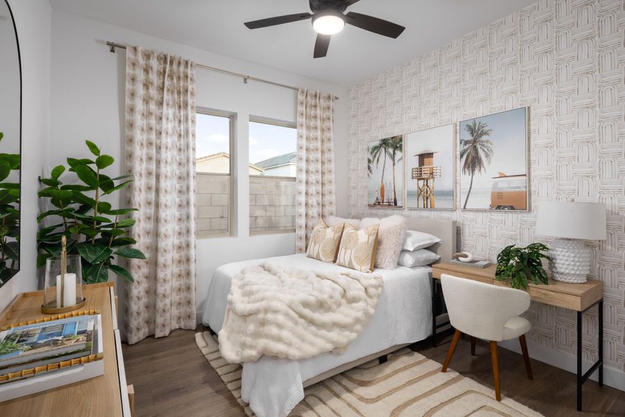 Representative furnished interior of a home built from the Imperial by Beazer Homes in Sanctuary, Phoenix (Image 15).