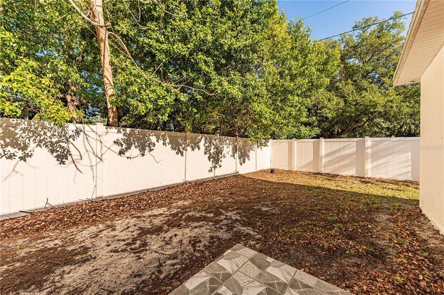 Exterior details and patio area of a home in , Tampa (Image 18).