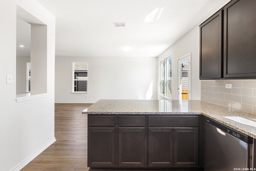 Furnished interior view inside a new home in Knox Ridge, Converse (Image 13). Furnished interior view inside a new home in Knox Ridge, Converse (Image 13).