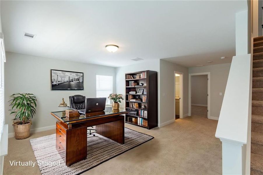 Furnished interior view inside a new home in , Hoschton (Image 8). Furnished interior view inside a new home in , Hoschton (Image 8).