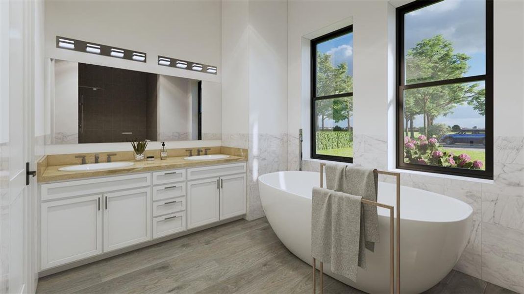 Furnished interior view inside a new home in , Rotonda West (Image 5).