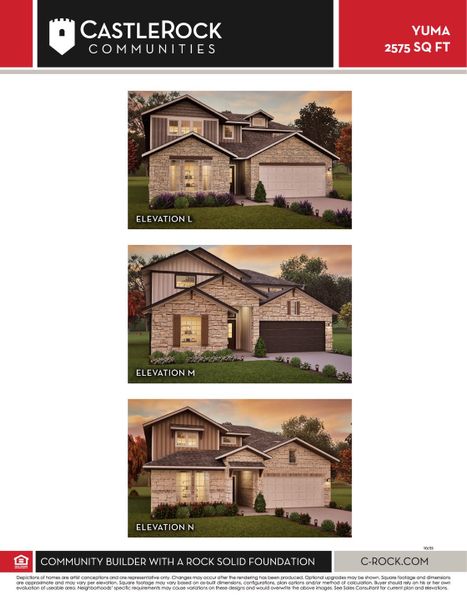 Image 26 representing the Yuma by CastleRock Communities in Santa Rita Ranch, Liberty Hill, TX.