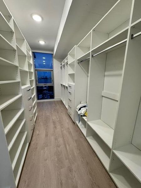 PRIMARY WALK IN CLOSET