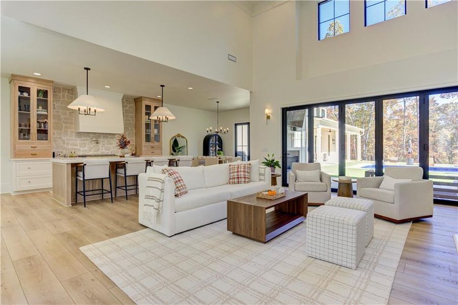 Furnished interior view inside a new home in , Ball Ground (Image 57). Furnished interior view inside a new home in , Ball Ground (Image 57).