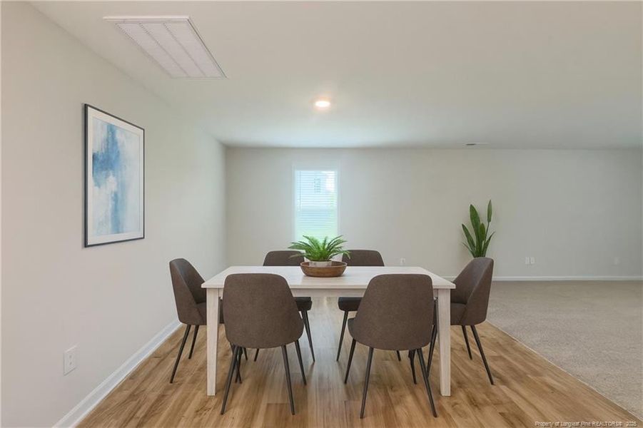 Dining Area-VIRTUALLY STAGED