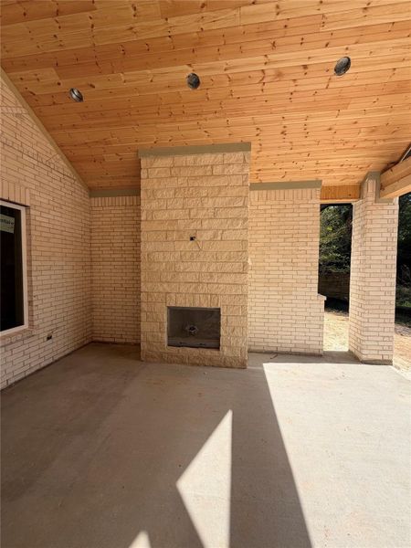 Exterior details and patio area of a home in , Roman Forest (Image 5). Exterior details and patio area of a home in , Roman Forest (Image 5).