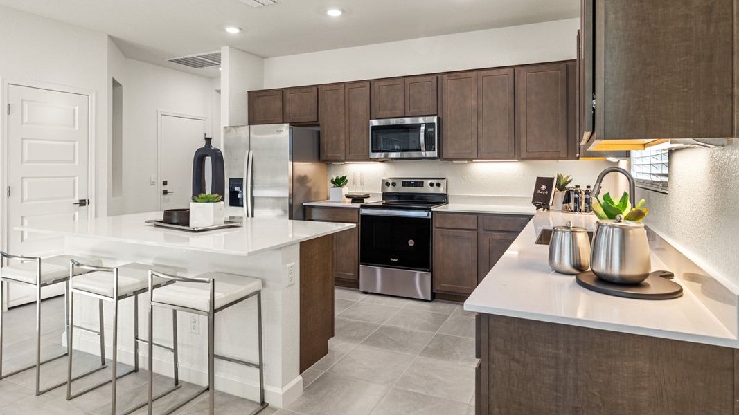 Furnished interior view inside a new home in Zanjero Pass, Waddell (Image 10).
