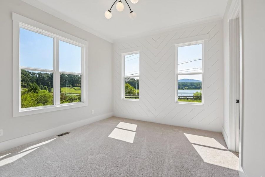 Spacious, unfurnished interior of a new home in Hillshire, Cumming (Image 24).