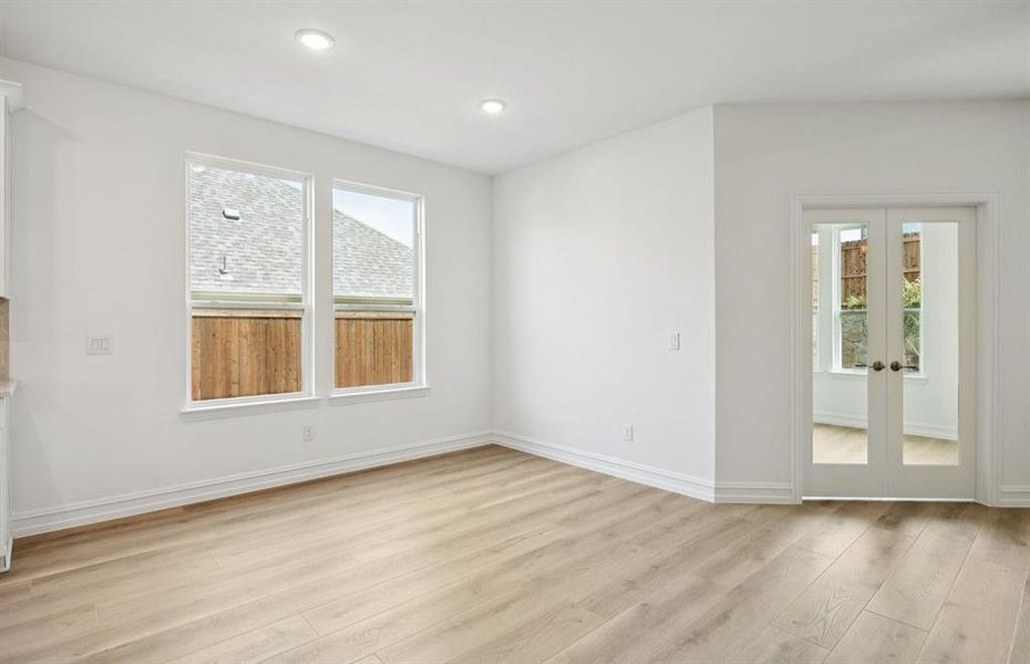 Breakfast nook *real home pictured Breakfast nook *real home pictured